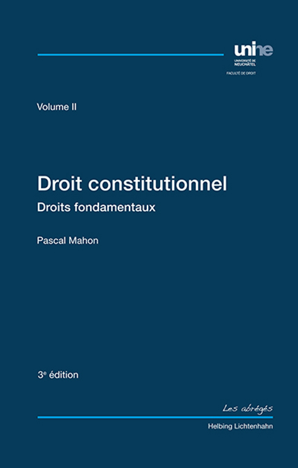 Droit constitutionnel Volume II