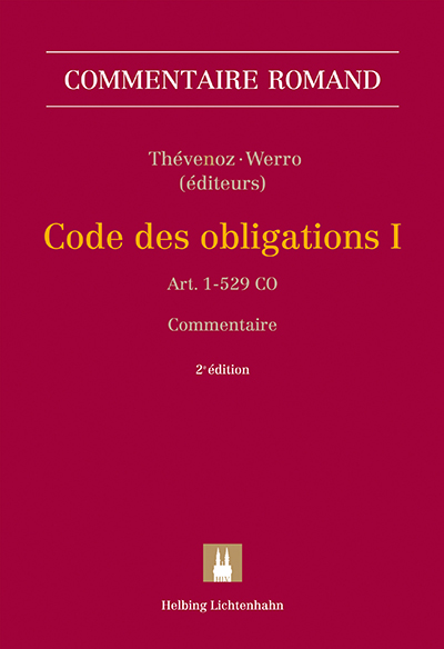 Commentaire romand CO I, 2e édition